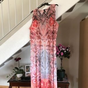 NWOT. Maxi dress with embellishment